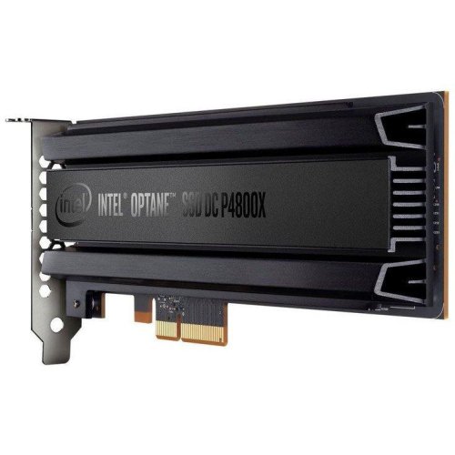 SSD накопитель Intel DC P4800X Optane PCI-e x4 AIC (add-in-card) 750 ГБ (SSDPED1K750GA01 956982) DC P4800X Optane PCI-e x4 AIC (add-in-card) 750 ГБ (SSDPED1K750GA01 956982) - фото 1