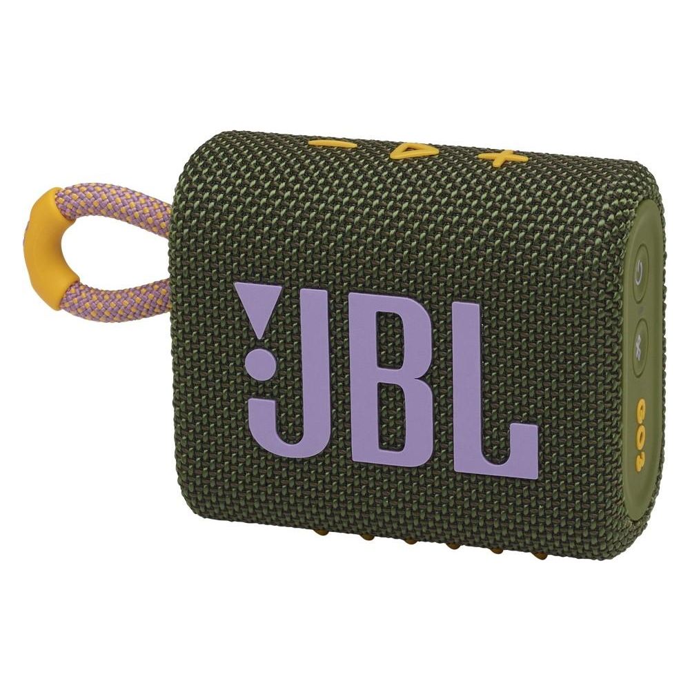 Портативная колонка JBL GO 3 зелёный - фото 1