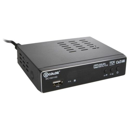 Ресивер DVB-T2 D-COLOR DC1501HD