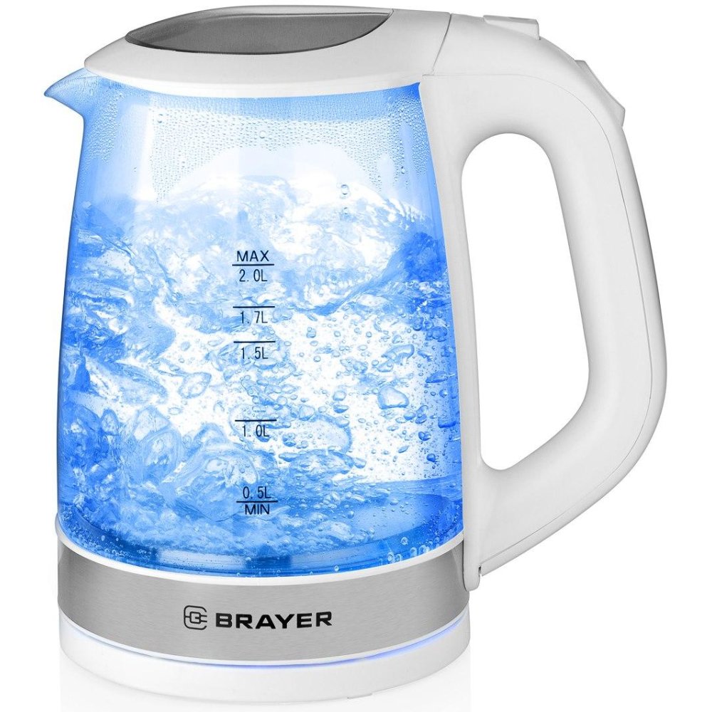 Электрический чайник Brayer BR1040WH - фото 1