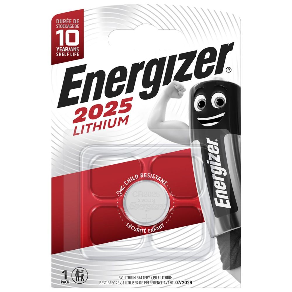 

Батарейка Energizer, Lithium 2025 1 шт.