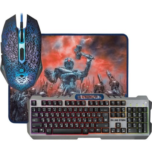 Комплект клавиатура и мышь Defender MKP-013L - фото 1