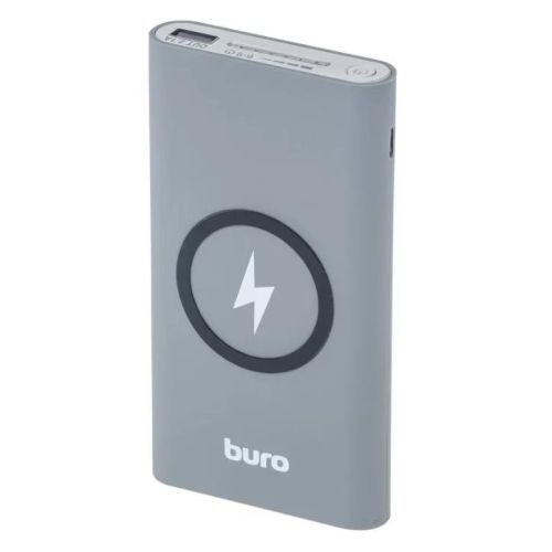 Портативный внешний аккумулятор Buro HG8000-WCH серый - фото 1