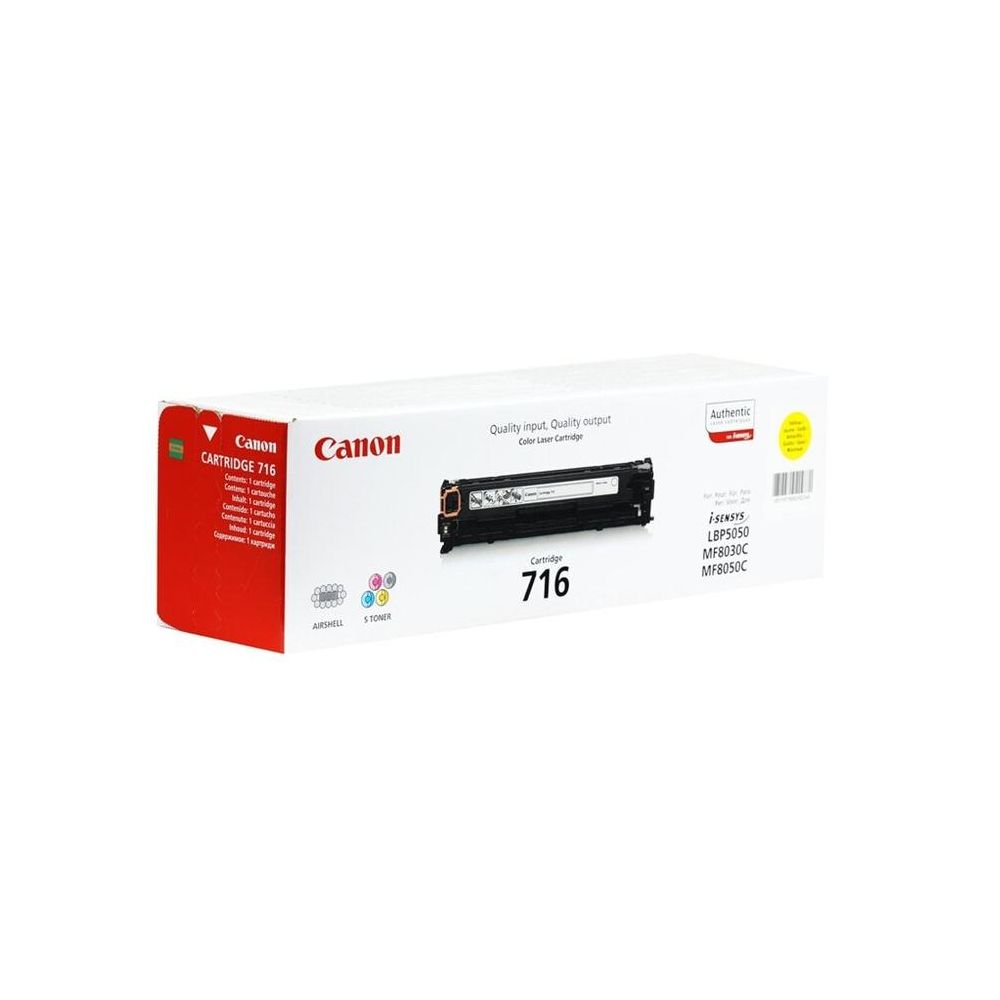 

Картридж для лазерного принтера Canon, 716 Y