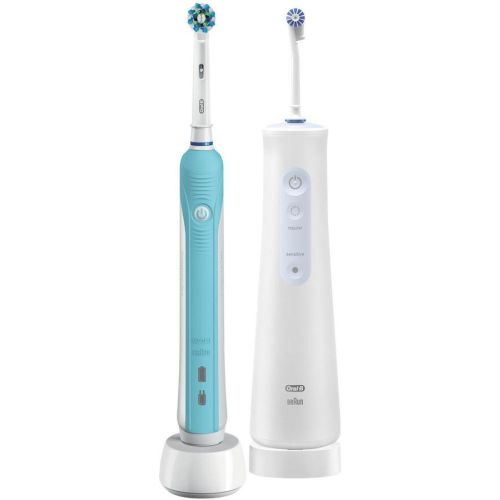 Набор электрических зубных щеток Oral-B SmartSmile 510 (Pro500+ Aquacare 4) SmartSmile 510 (Pro500+ Aquacare 4) - фото 1