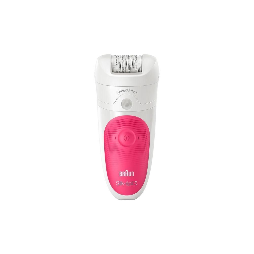 Эпилятор Braun 5-500 Silk-epil SensoSmart розовый - фото 1