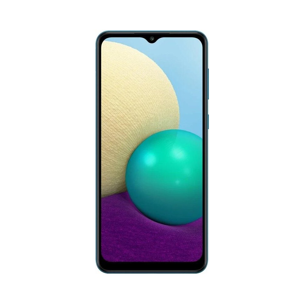 Смартфон Samsung Galaxy A02 (2021) blue Galaxy A02 (2021) blue - фото 1