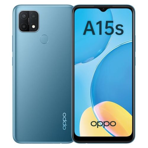 Смартфон OPPO A15s 4+64GB (CPH2179) blue A15s 4+64GB (CPH2179) blue - фото 1