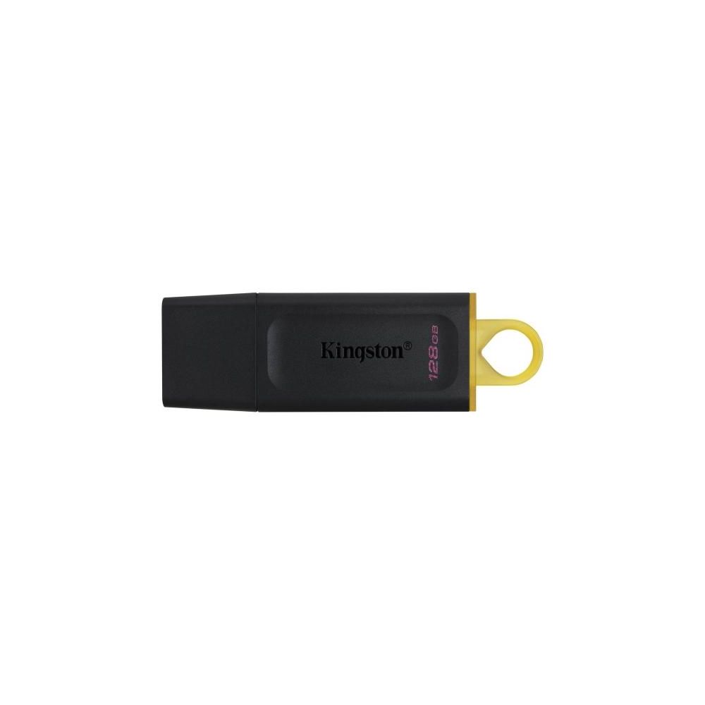 Флешка Kingston DataTraveler Exodia DTX/128GB USB3.1 черный/желтый