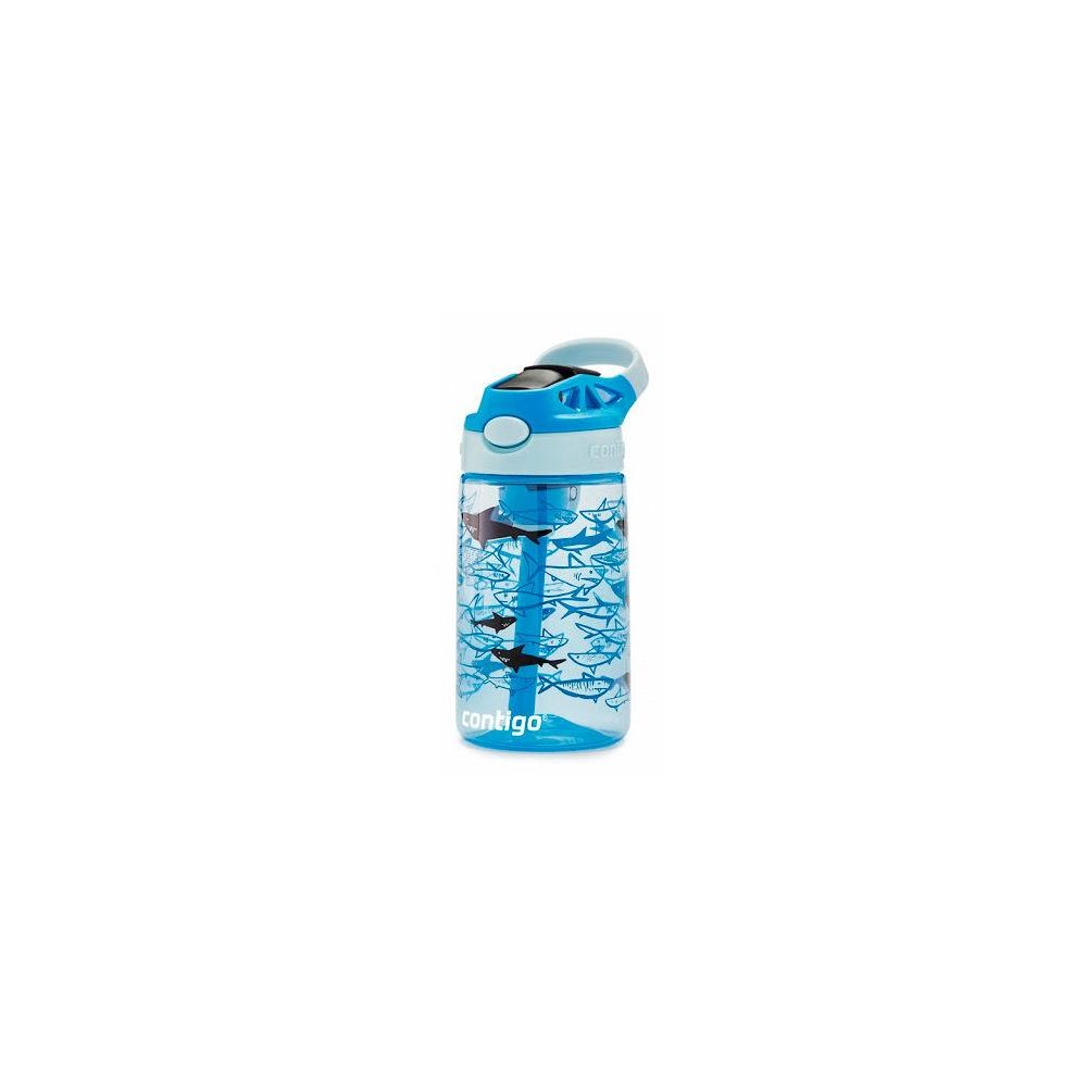Бутылка Contigo Gizmo Flip 0.42л (2127476) синий/черный пластик
