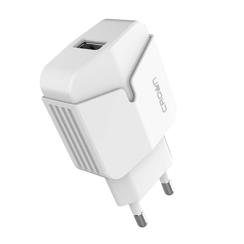 

Сетевое зарядное устройство Crown, Белый, CMWC-3030F (CM000003324) белый