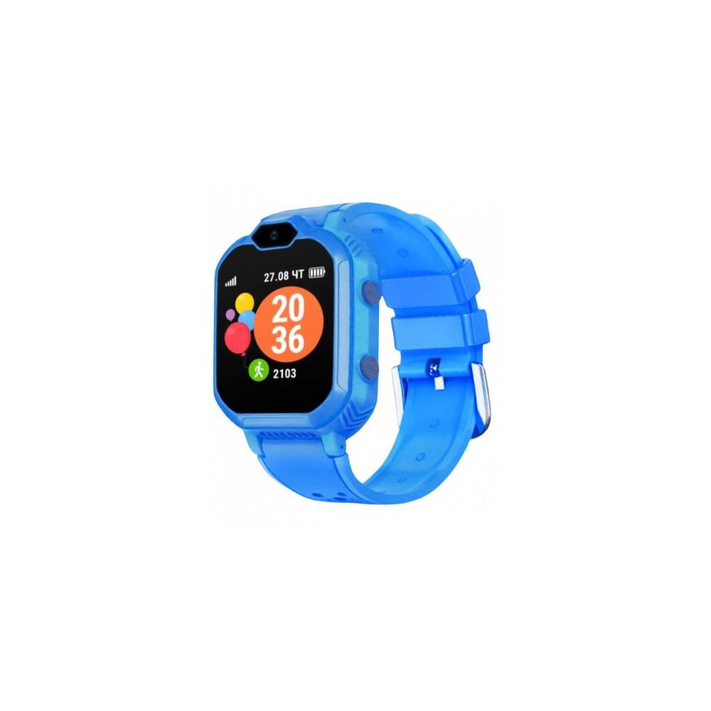 Смарт-часы Geozon G-kids G-W13BLU 4G Blue blue - фото 1