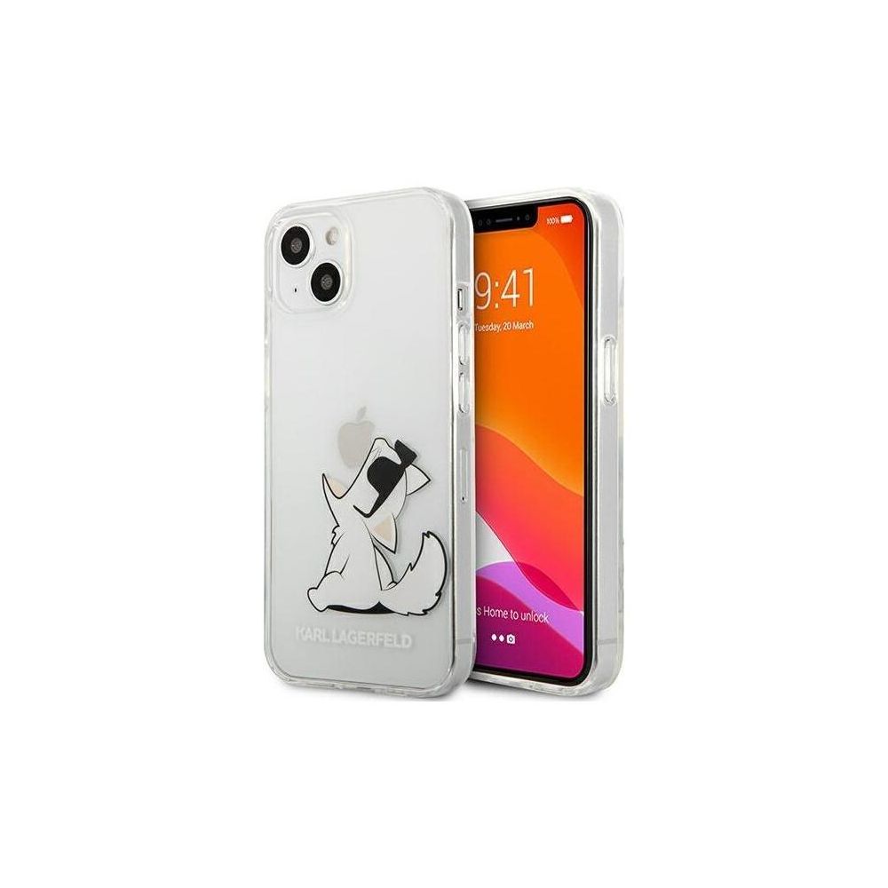 

Чехол для телефона Karl Lagerfeld, PC/TPU HARD CASE CHOUPETTE FUN для iPhone 13 mini (KLHCP13SCFNRC)