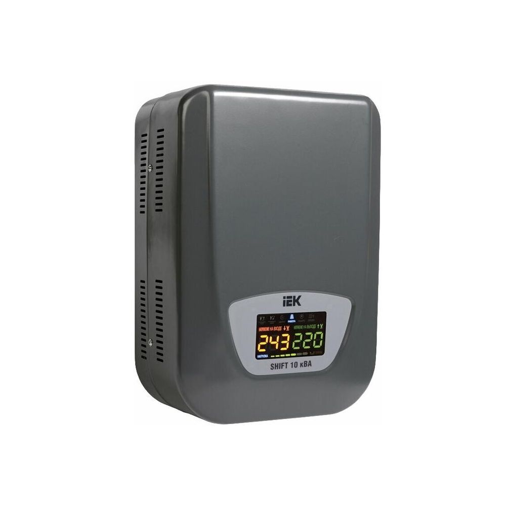 Стабилизатор напряжения IEK Shift 10кВА (IVS12-1-10000) Shift 10кВА (IVS12-1-10000) - фото 1