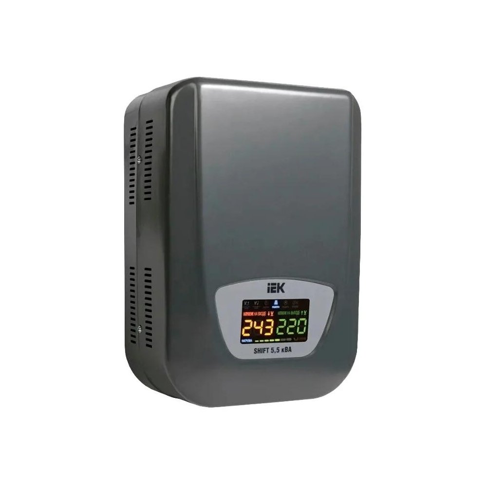 Стабилизатор напряжения IEK Shift 5.5кВА (IVS12-1-05500) Shift 5.5кВА (IVS12-1-05500) - фото 1