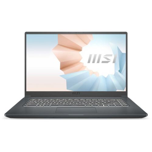 Ноутбук MSI Modern 15 A11SBU-836RU (Intel Core i7 1195G7 2900MHz/15.6"/1920x1080/8GB/512GB SSD/DVD нет/NVIDIA GeForce MX450 2Gb/Wi-Fi/Bluetooth/Windows 10)