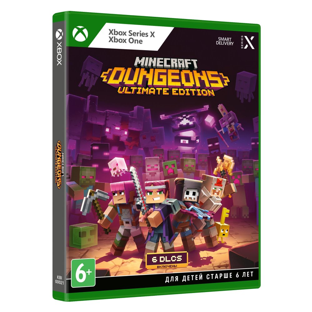 Игра для Microsoft Xbox One Minecraft Dungeons. Ultimate Edition, русские субтитры - фото 1