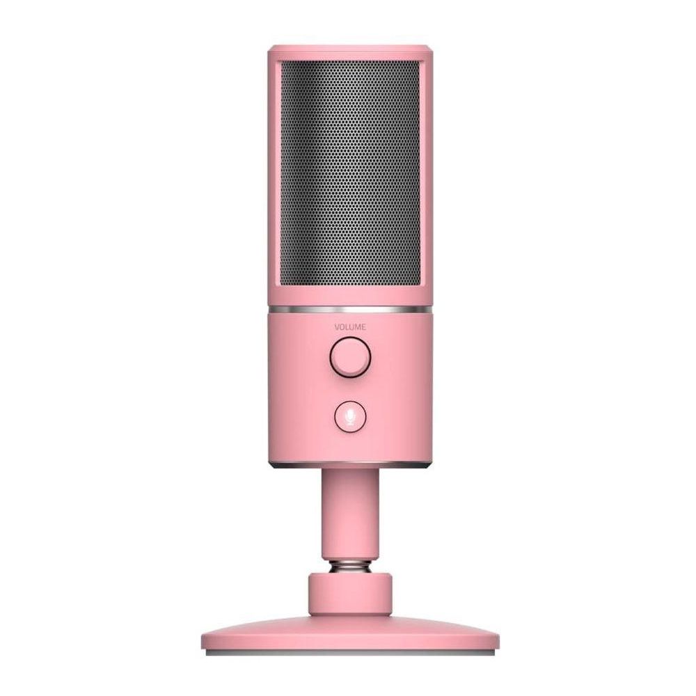 Компьютерный микрофон Razer Seiren X Quartz (RZ19-02290300-R3M1) розовый