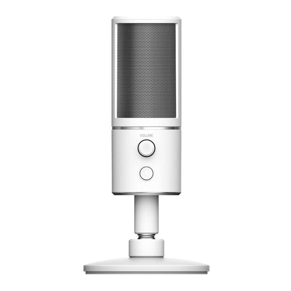 Микрофон компьютерный Razer Seiren X, mercury (RZ19-02290400-R3M1) белый