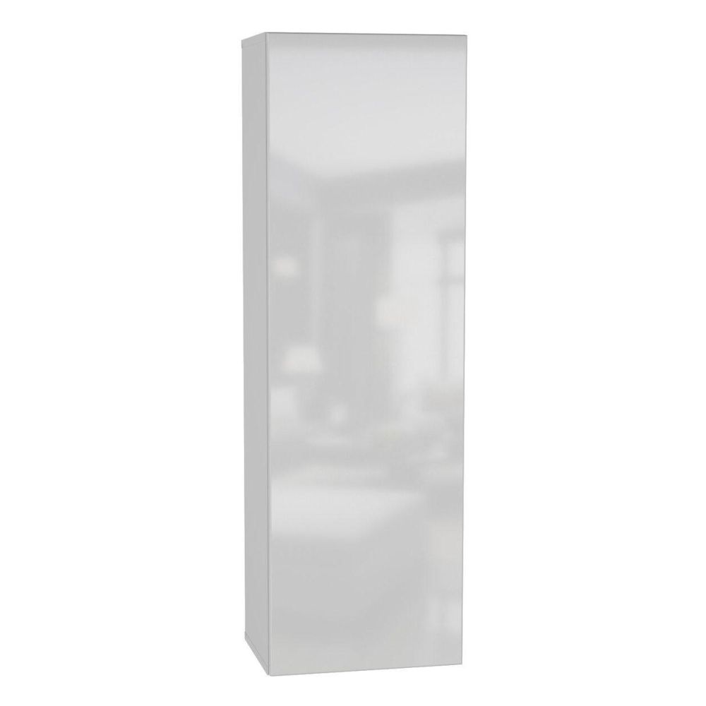 Шкаф навесной НК-Мебель Point ТИП-20 белый/белый глянец, цвет белый/белый глянец