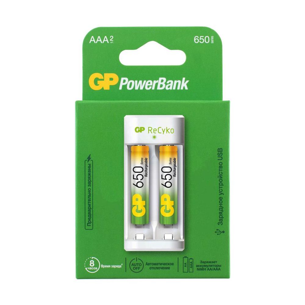 Зарядное устройство GP PowerBank GP E21165AAAHC-2CRB2
