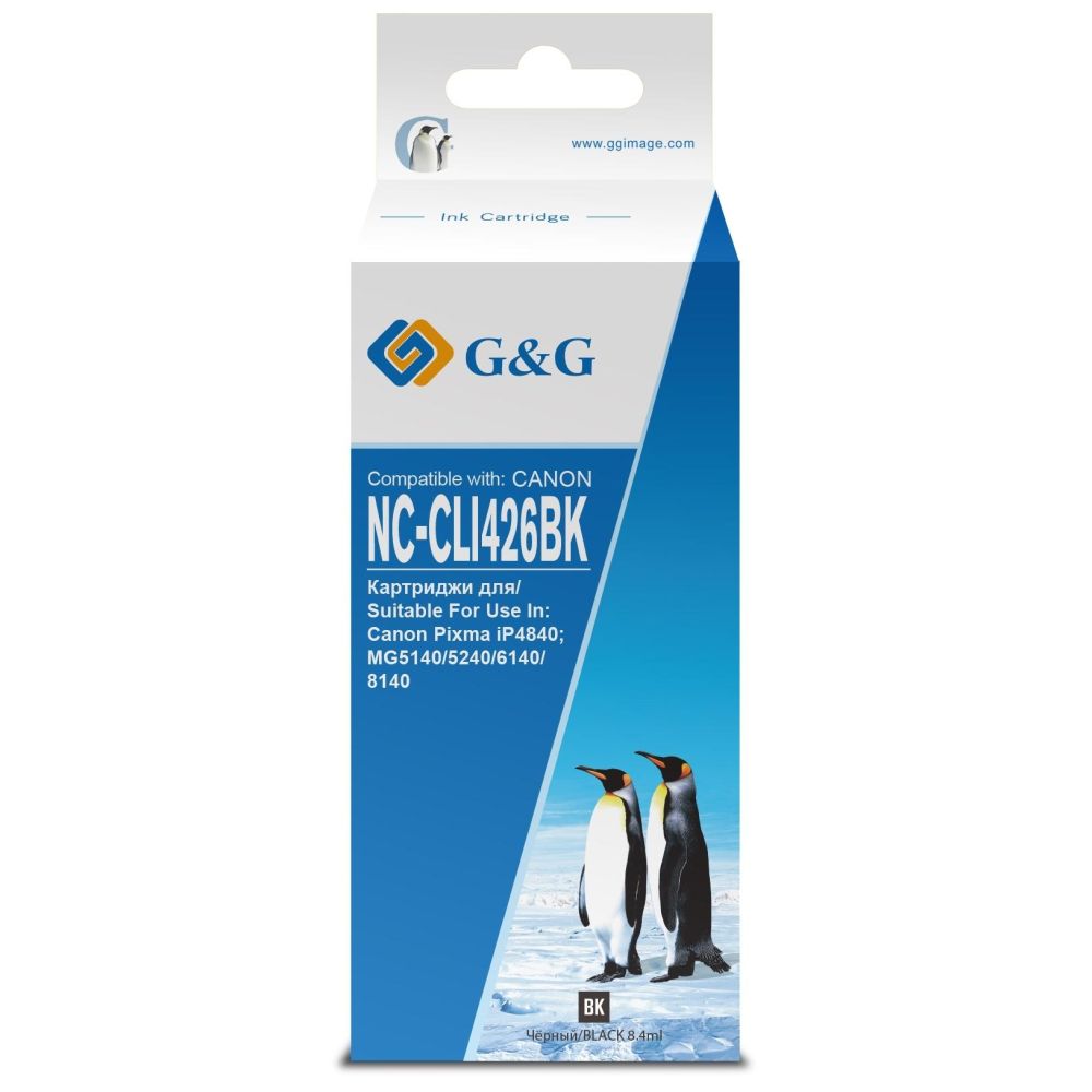 Картридж для струйного принтера G&G NC-CLI426BK