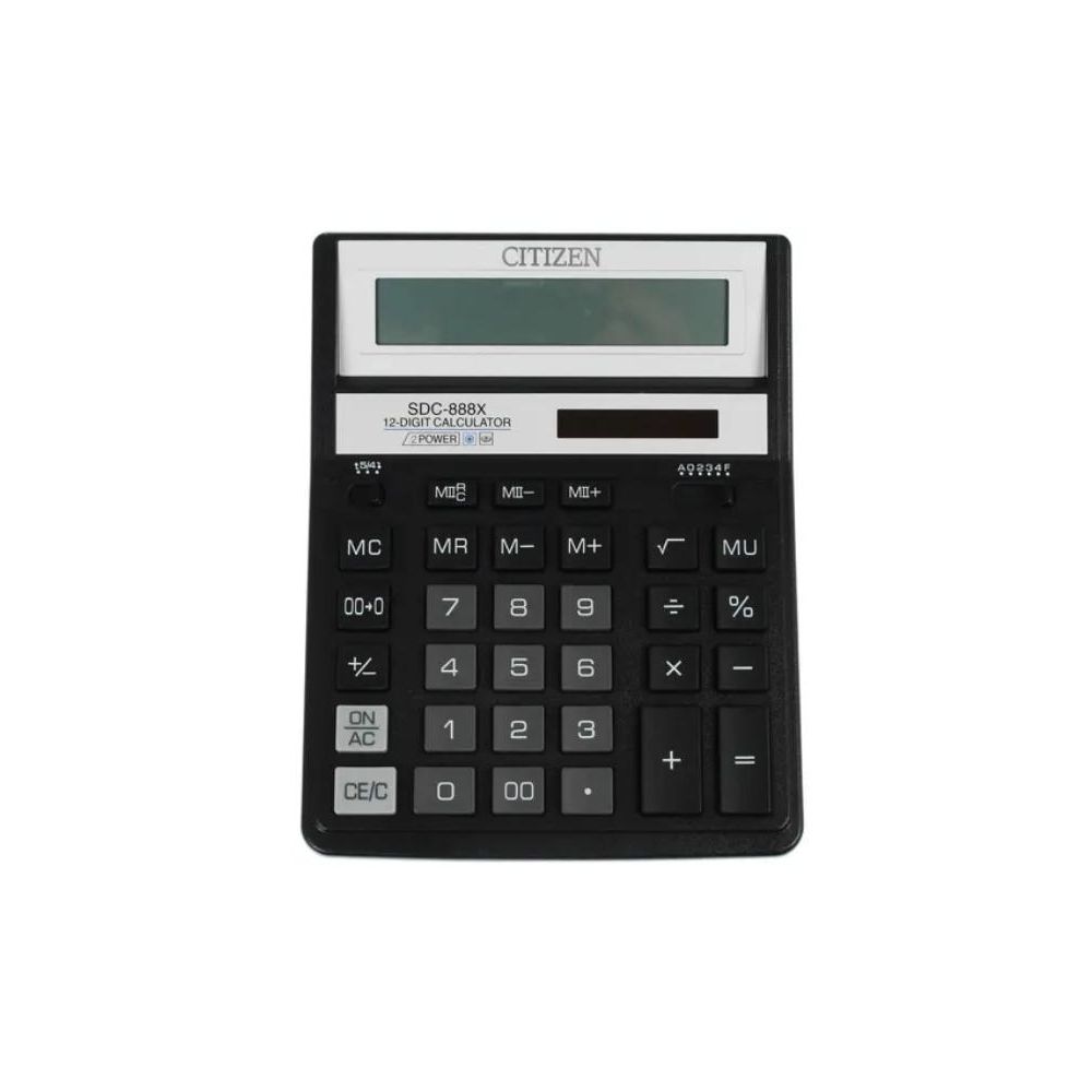 Калькулятор бухгалтерский Citizen SDC-888XBK