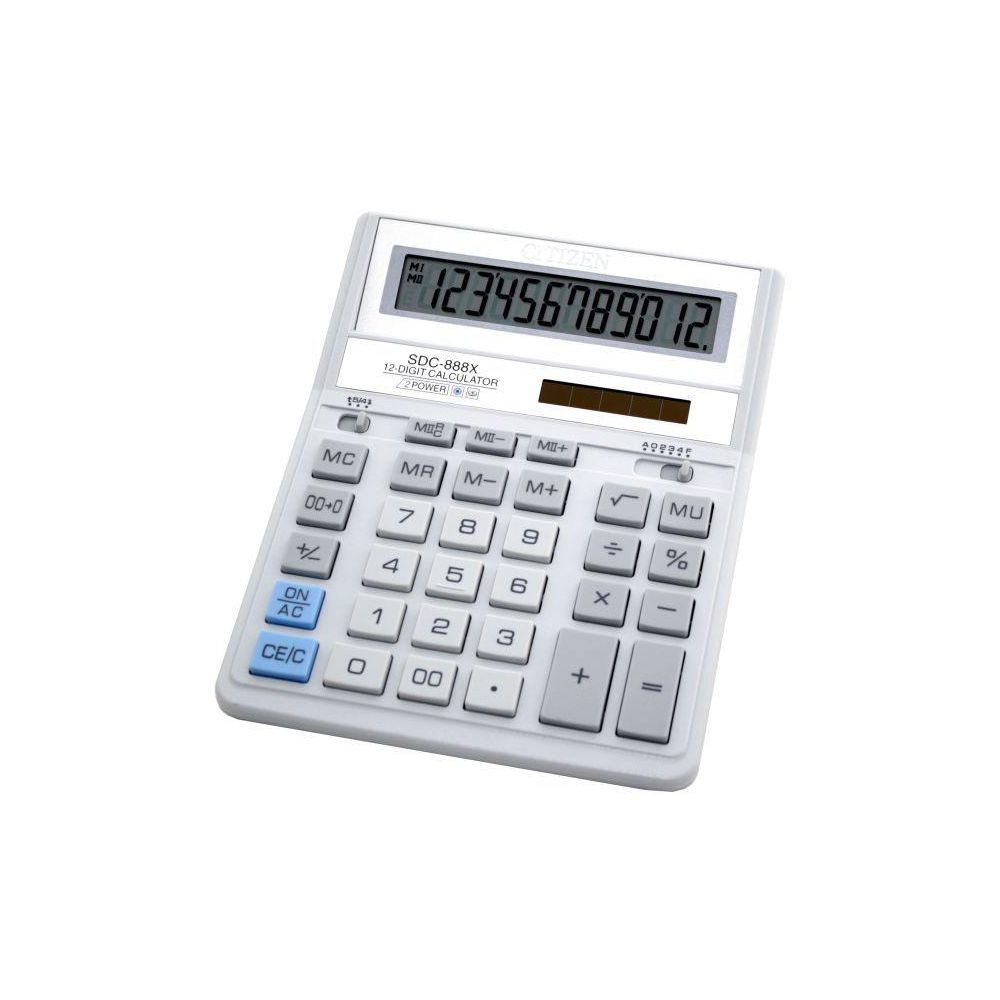 Калькулятор бухгалтерский Citizen SDC-888XWH