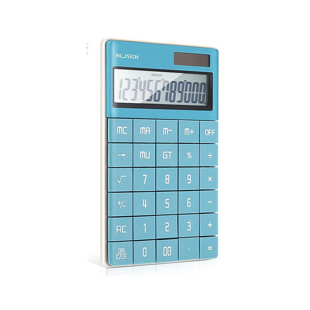 Калькулятор настольный Deli Nusign ENS041 blue