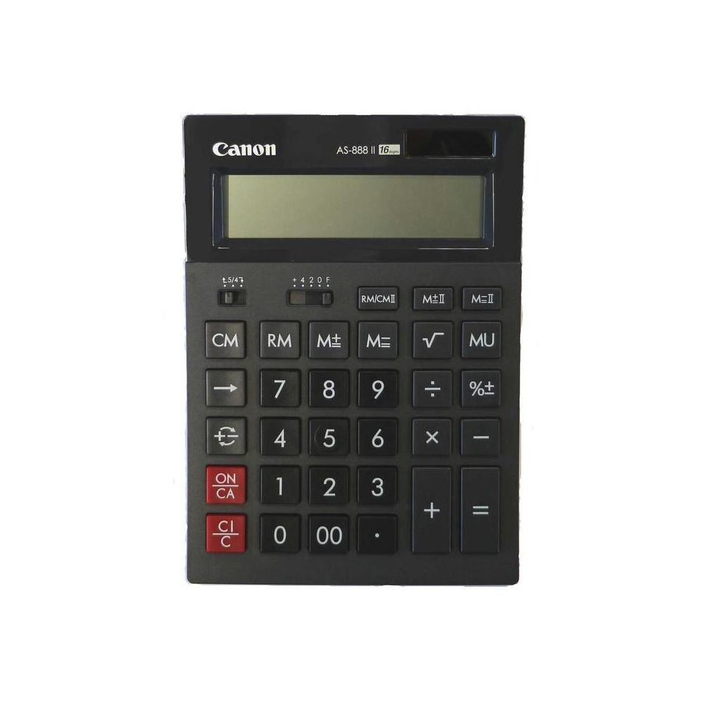 Калькулятор бухгалтерский Canon AS-888 II