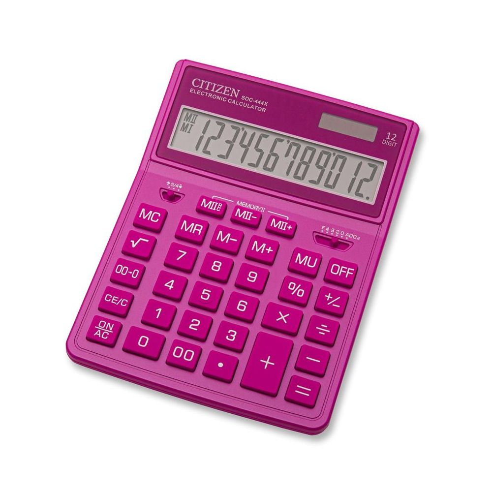 Калькулятор бухгалтерский Citizen SDC-444XRPKE