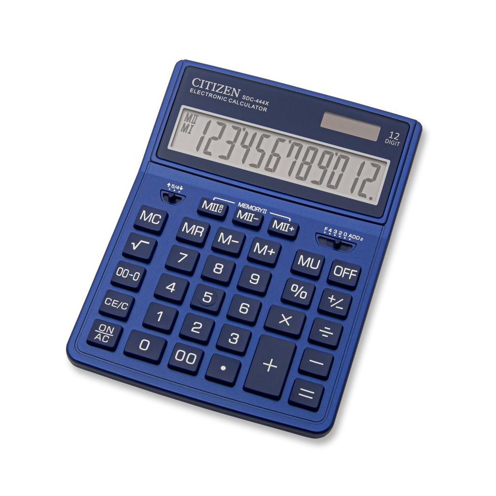 Калькулятор бухгалтерский Citizen SDC-444XRNVE