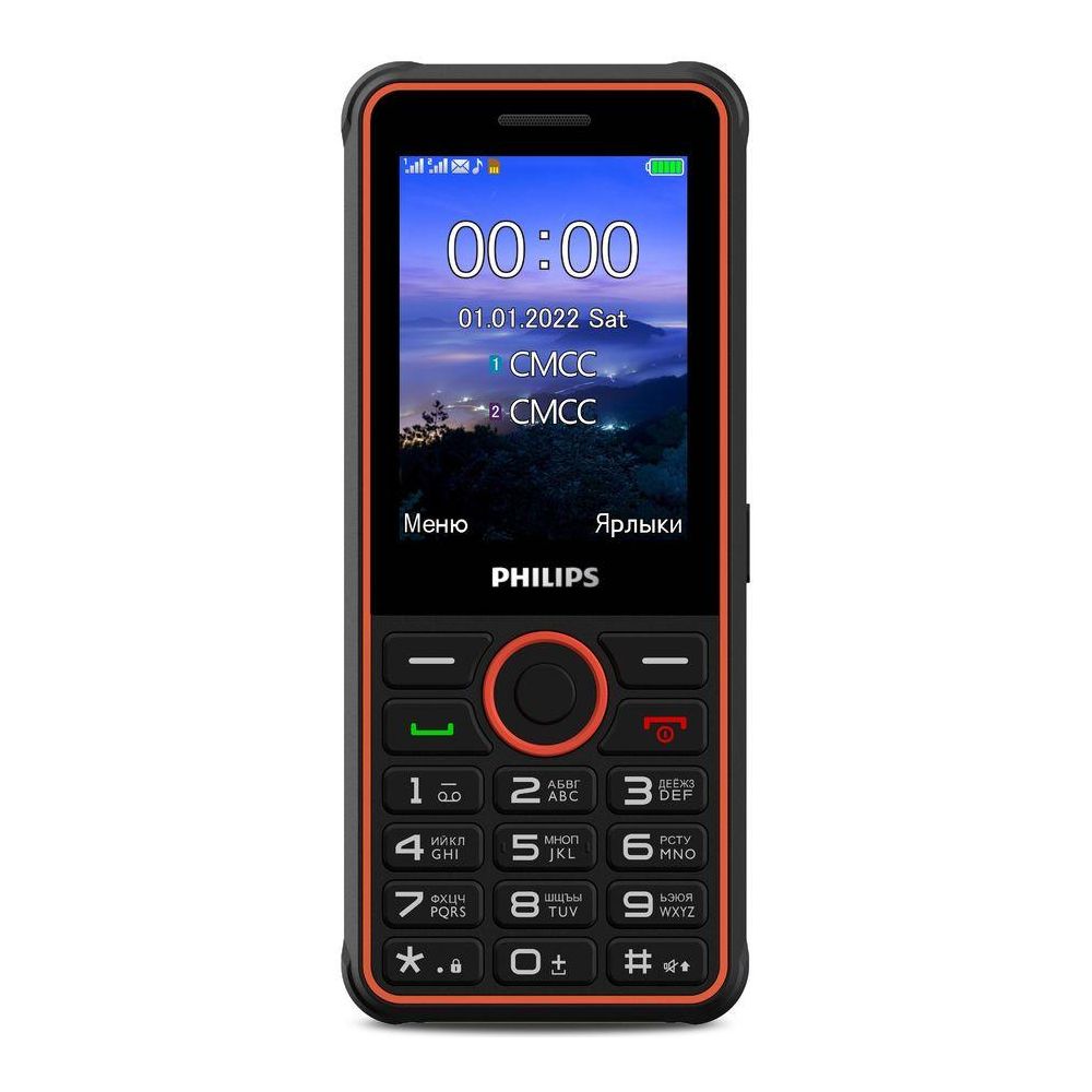 Мобильный телефон Philips E2301 Xenium gray - фото 1