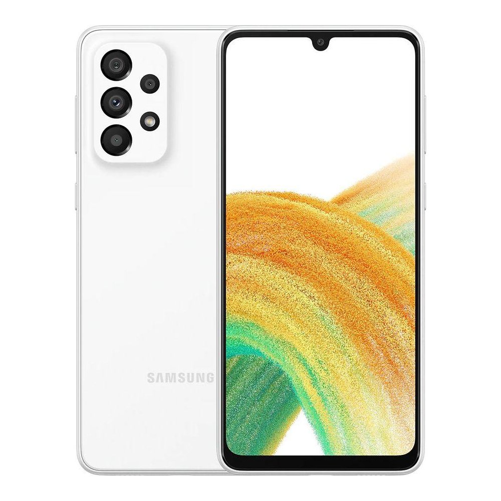 Смартфон Samsung Galaxy A33 5G 128Gb белый - фото 1