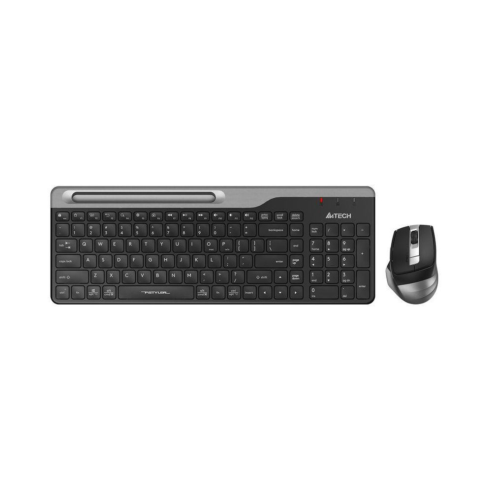 Комплект клавиатура+мышь A4tech Fstyler FB2535C чёрный/серый, цвет чёрный/серый