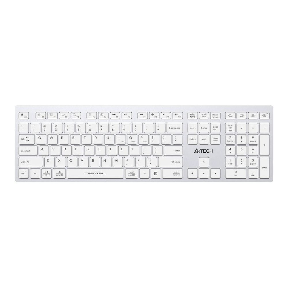 Клавиатура A4tech Fstyler FBX50C белый