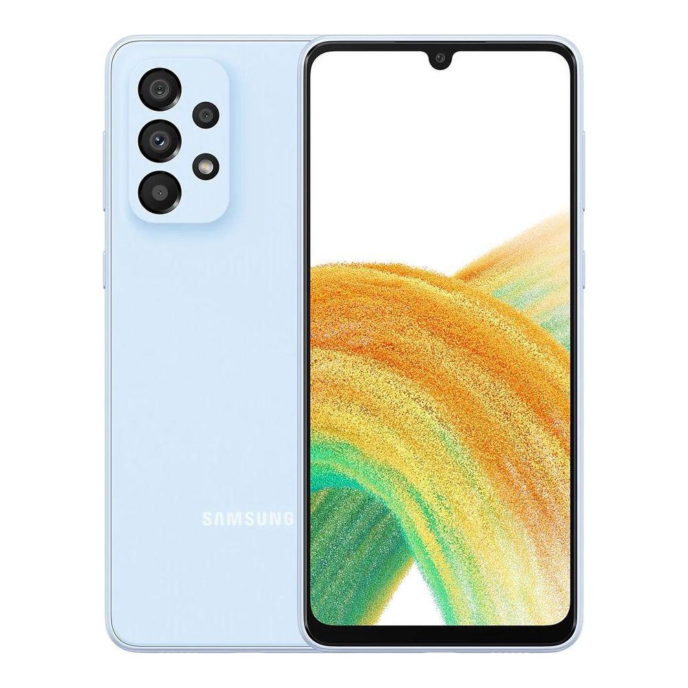 Смартфон Samsung Galaxy A33 5G 6/128Gb голубой Galaxy A33 5G 6/128Gb голубой - фото 1