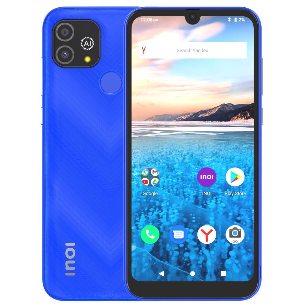 Смартфон INOI A62 Lite 64Gb blue - фото 1
