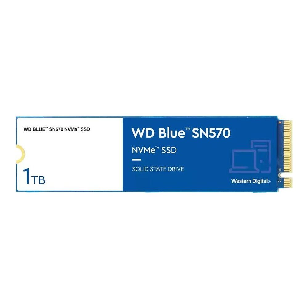 Твердотельный накопитель SSD WD Blue SN570 1 ТБ WDS100T3B0C - фото 1