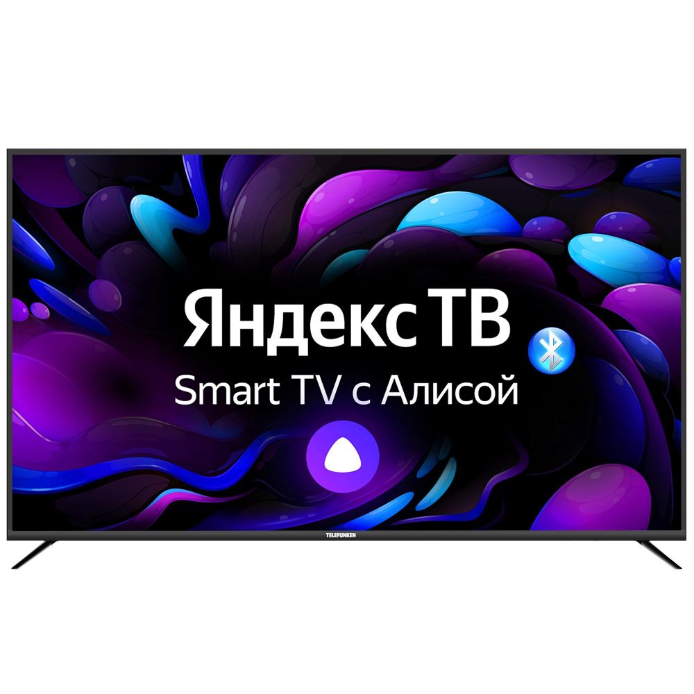 Телевизор Telefunken TF-LED65S03T2SU чёрный - фото 1