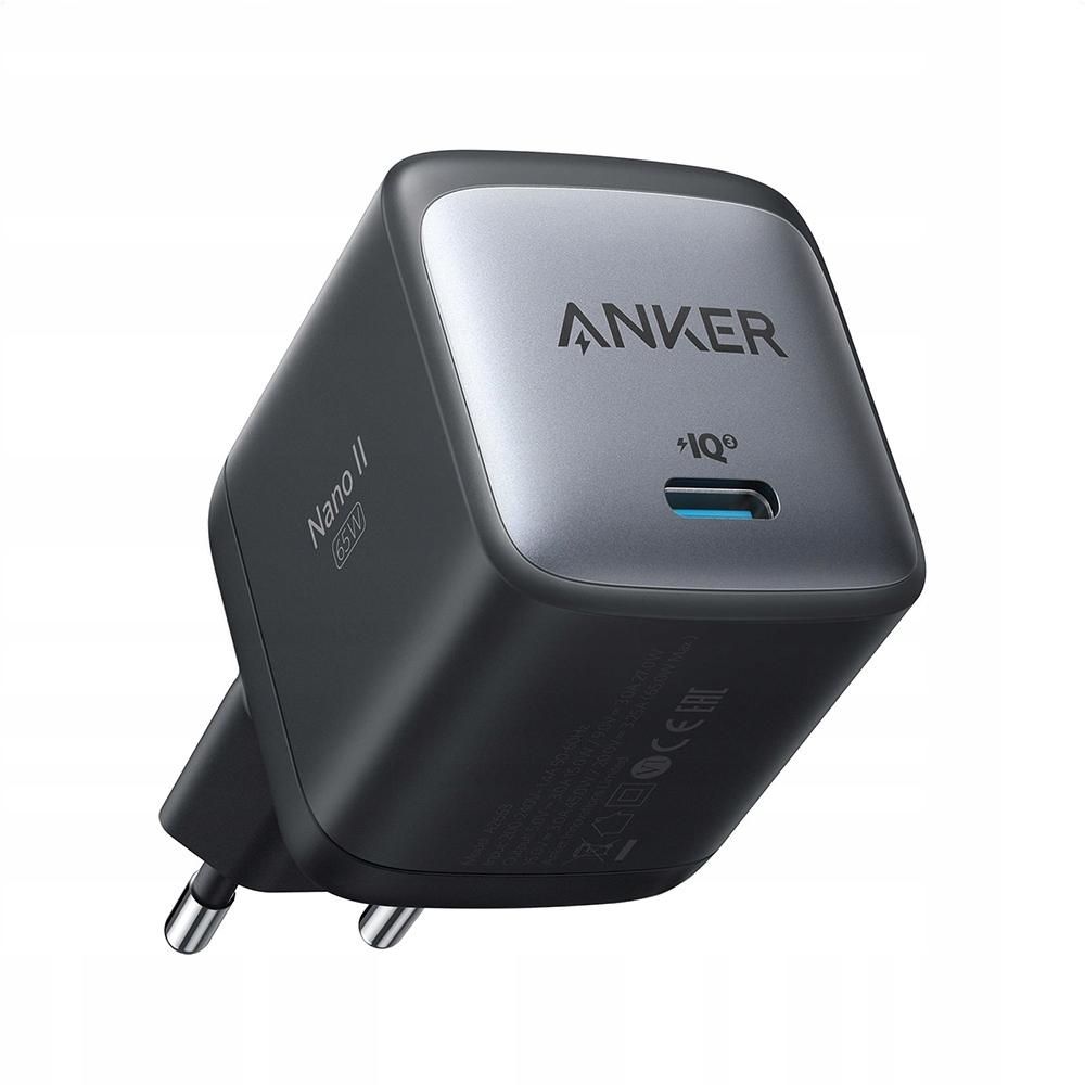 Сетевое зарядное устройство Anker A2663G11-BK black