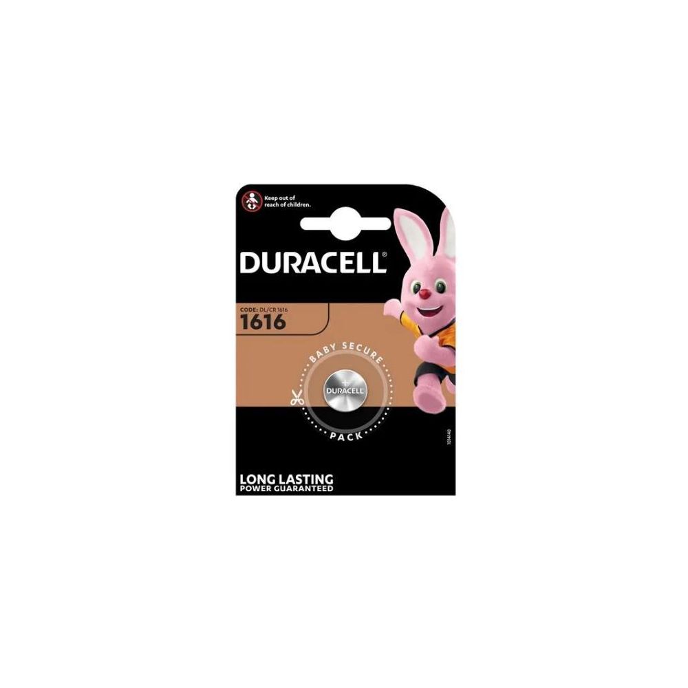 Батарейка Duracell Lithium 1616-1BL CR1616 (1шт)