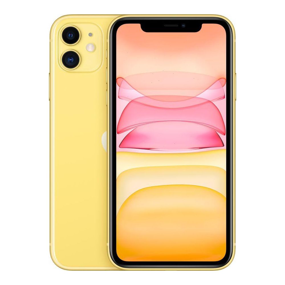 Смартфон Apple iPhone 11 64Gb (A2221) жёлтый iPhone 11 64Gb (A2221) жёлтый - фото 1