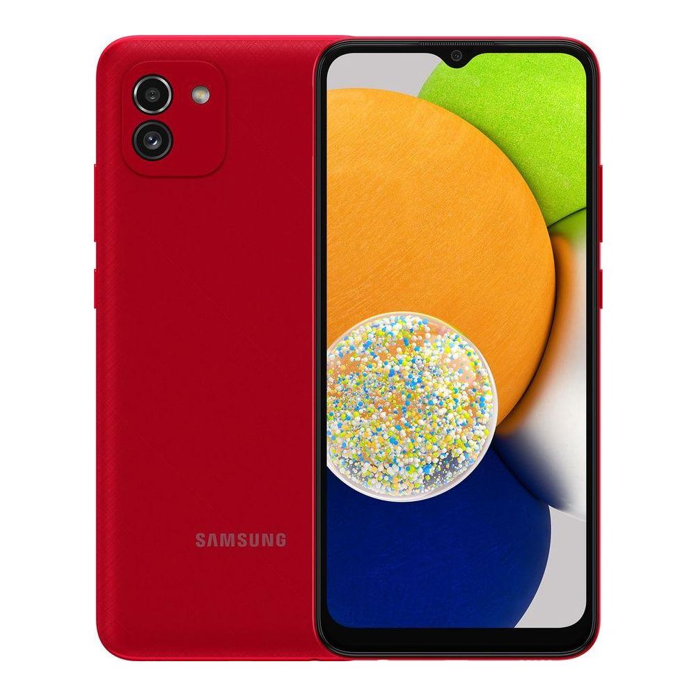 Смартфон Samsung Galaxy A03 32Gb red - фото 1