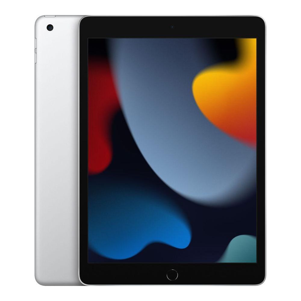 Планшетный компьютер Apple iPad 2021 серебристый - фото 1