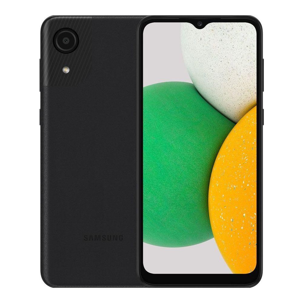 Смартфон Samsung Galaxy A03 Core 2/32Gb чёрный Galaxy A03 Core 2/32Gb чёрный - фото 1