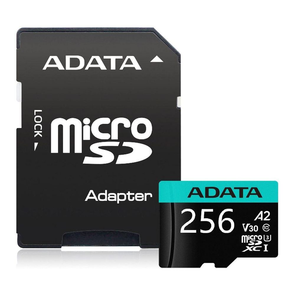 

Карта памяти A-Data, Premier Pro + adapter 256GB (AUSDX256GUI3V30SA2-RA1)