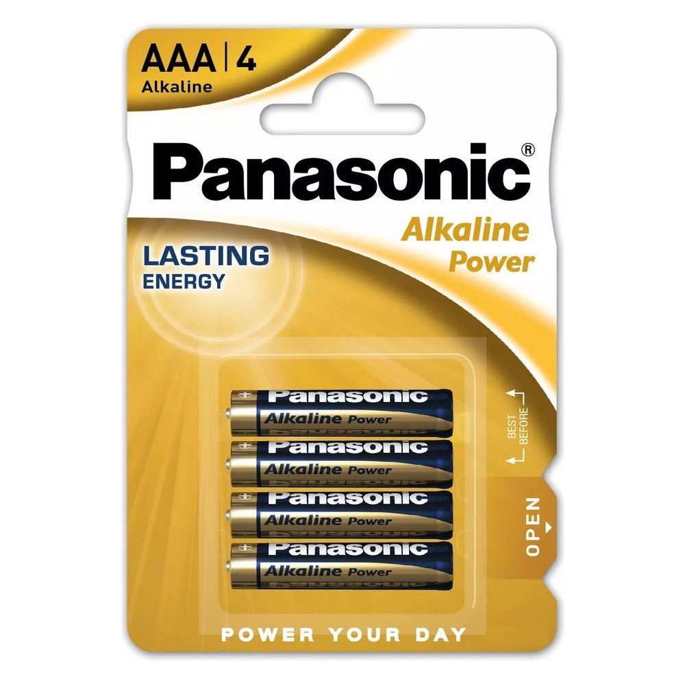 Батарейка Panasonic Alkaline Power AAA, блистер 4 шт.