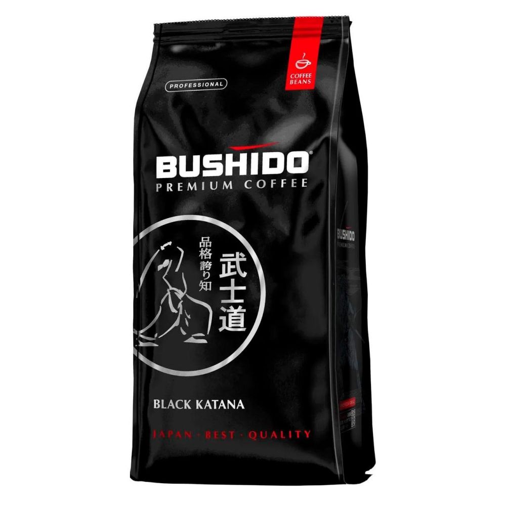Кофе в зернах Bushido Black Katana 1000г