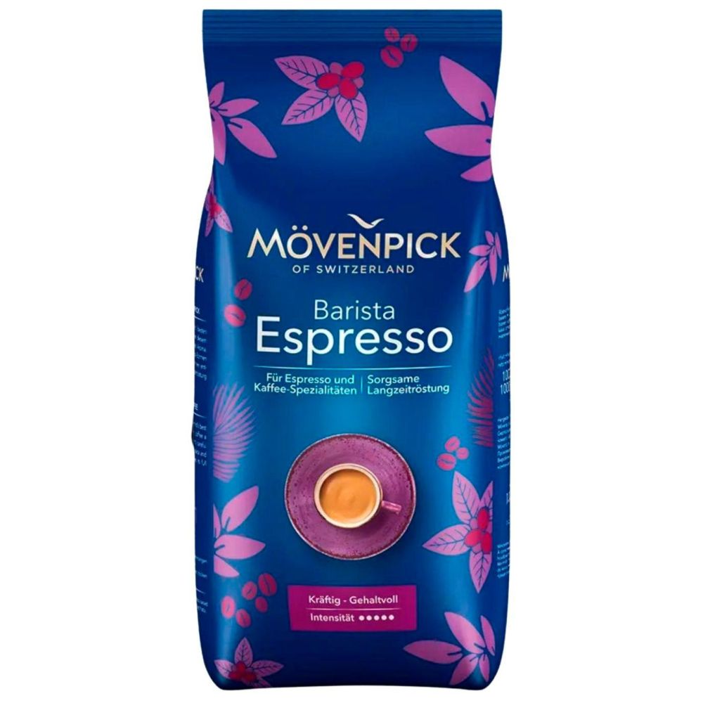Кофе в зернах Movenpick Espresso 1000г. (18225)